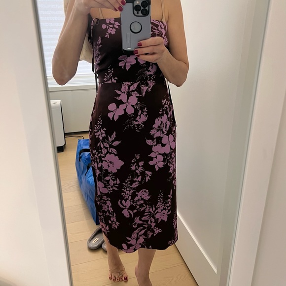 NWT Reformation Oaklie Silk Dress - Picture 11 of 11